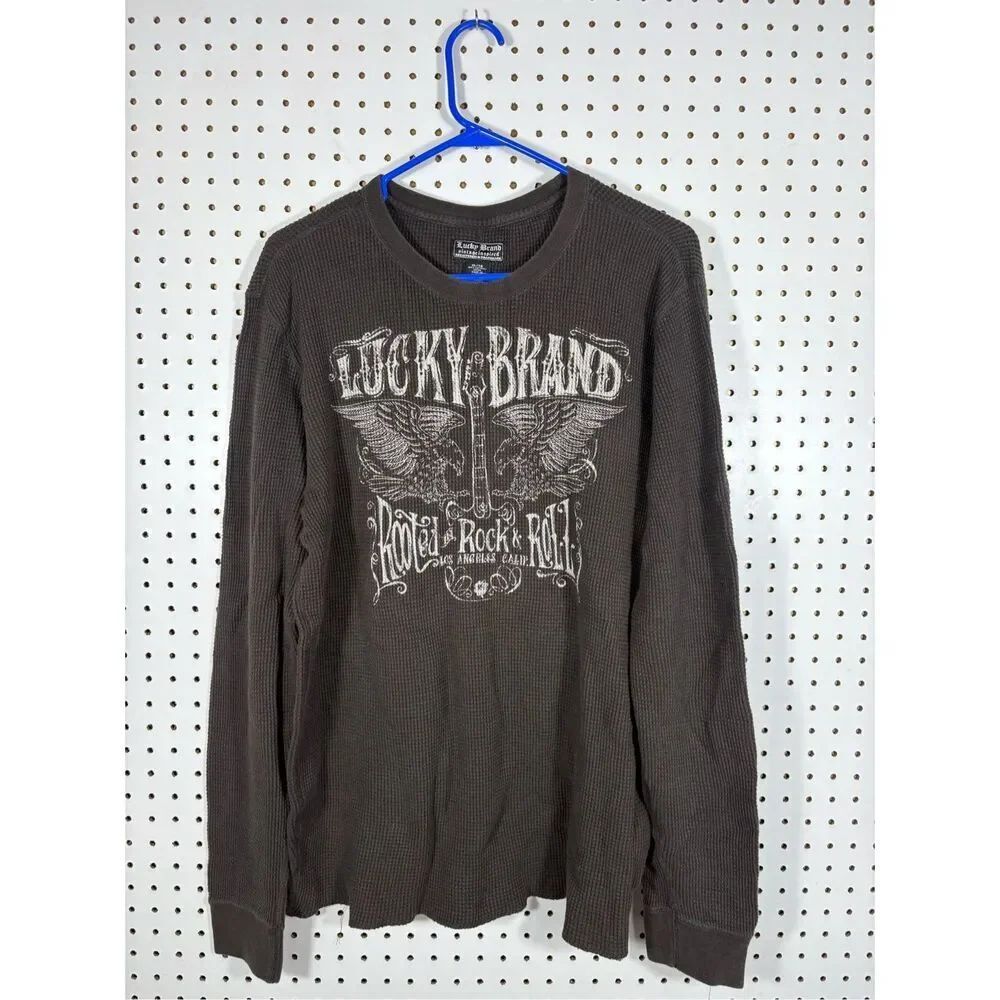 Lucky Brand Mens thermal shirt size XL